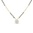 18KT Yellow Gold Floral-inspired Mangalsutra 2