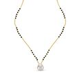 18KT Yellow Gold Floral-inspired Mangalsutra 4