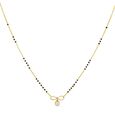 18KT Yellow Gold and Diamond Mangalsutra to Surprise Your Wife 