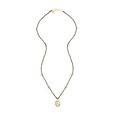 18kt Yellow Gold Interlaced and Diamond Mangalsutra 4