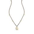 18kt Yellow Gold Interlaced and Diamond Mangalsutra 5