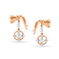 18kt Rose Yellow Precious Gold Drop Earrings,,hi-res 2
