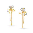 Love Locked 18kt Yellow Gold Drop Earrings,,hi-res 2