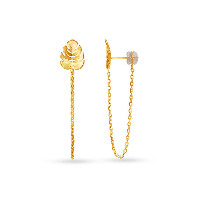 18kt Yellow Gold Charismatic Dangle Earrings,,hi-res 
