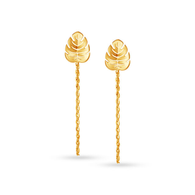 18kt Yellow Gold Charismatic Dangle Earrings,,hi-res 2