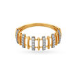 Mia by Tanishq 14KT Yellow Gold Diamond Finger Ring 3