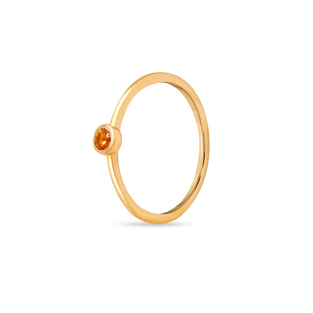 18KT Yellow Gold Radiant Stackable Rings 2
