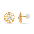 Pour Your Heart 18kt Yellow Gold Stud Earrings,,hi-res 