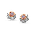 18kt Rose Diamond Petals Stud Earrings,,hi-res 2