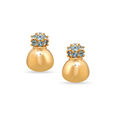 Stunning gold earrings,,hi-res 