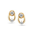 Mamma Mia 18 KT Yellow Gold Iconic  Stud Earrings,,hi-res 