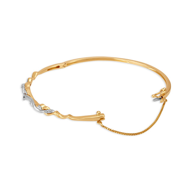 18kt Yellow Gold Bangle - By the Beach