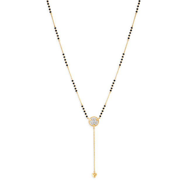18KT Yellow Gold Mangalsutra for Eternity 