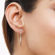 18KT Yellow Gold Summer Shade Diamond Drop Earrings,,hi-res 
