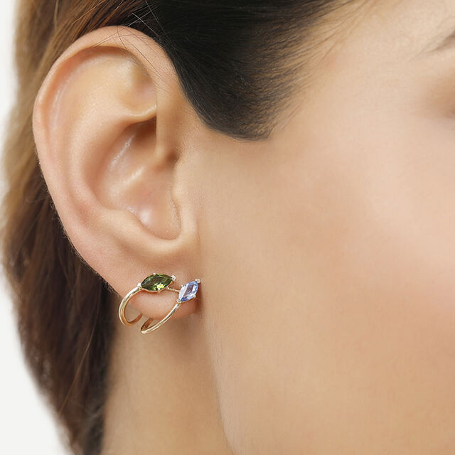 Sculpted Serenity Ear Studs,,hi-res 