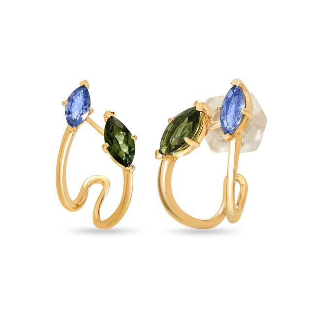 Sculpted Serenity Ear Studs,,hi-res 3