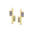 Chic Step Design Earrings,,hi-res 
