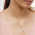 18 Kt Yellow Gold Forest Canopy Diamond Necklace,,hi-res 