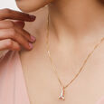 18 KT Yellow Gold Branching Beauty Diamond Pendant,,hi-res 