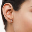 18 Kt Yellow Gold Radiant Arboreal Beauty Stud Earrings,,hi-res 