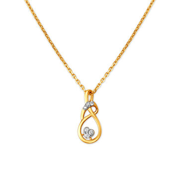 Romantic Fancy Pendant with Chain