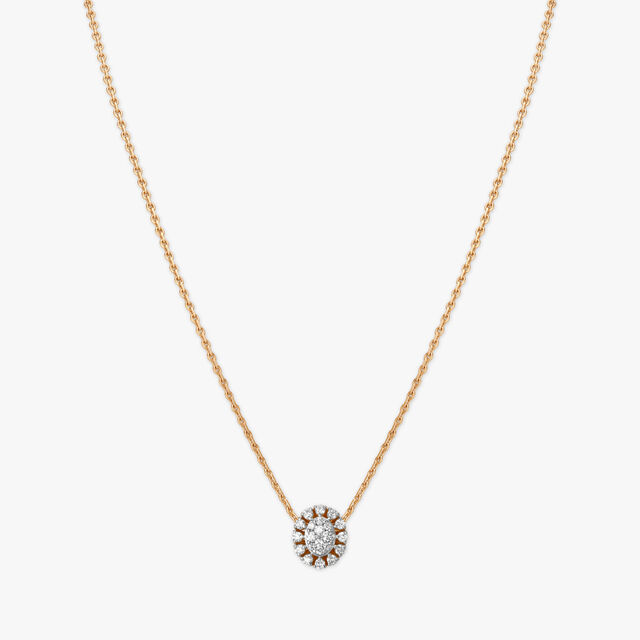 Enchanting Flower Diamond Pendant with Chain 2