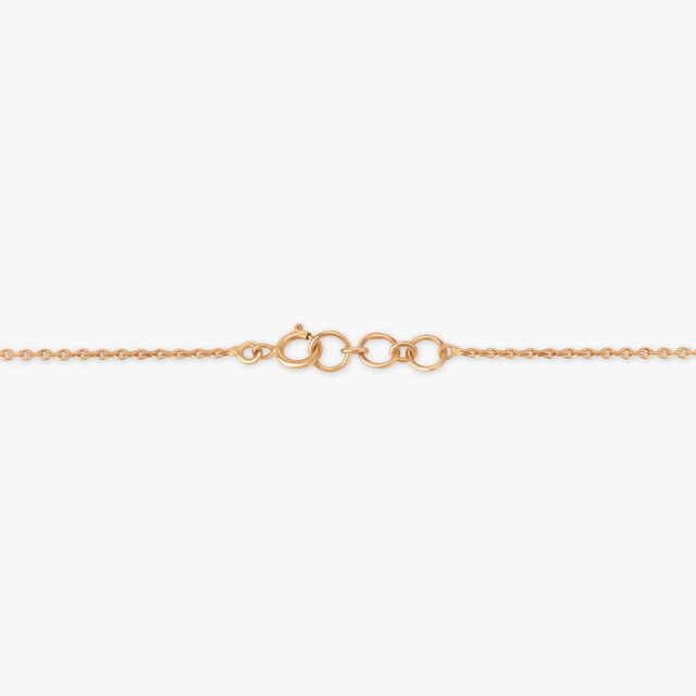 Enchanting Flower Diamond Pendant with Chain 3