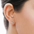 18 KT Yellow Gold Two to Tango Diamond Drop Earrings,,hi-res 3