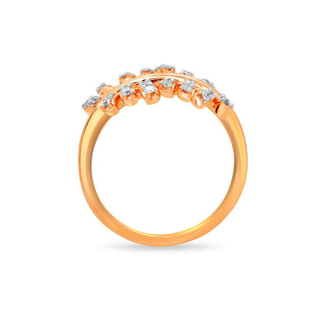 18KT Rose Gold Floral Beauty Ring 4