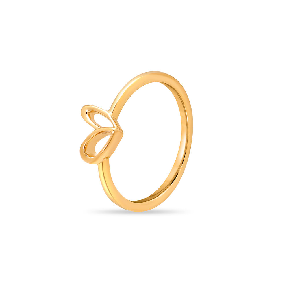 Little finger ring gold on sale