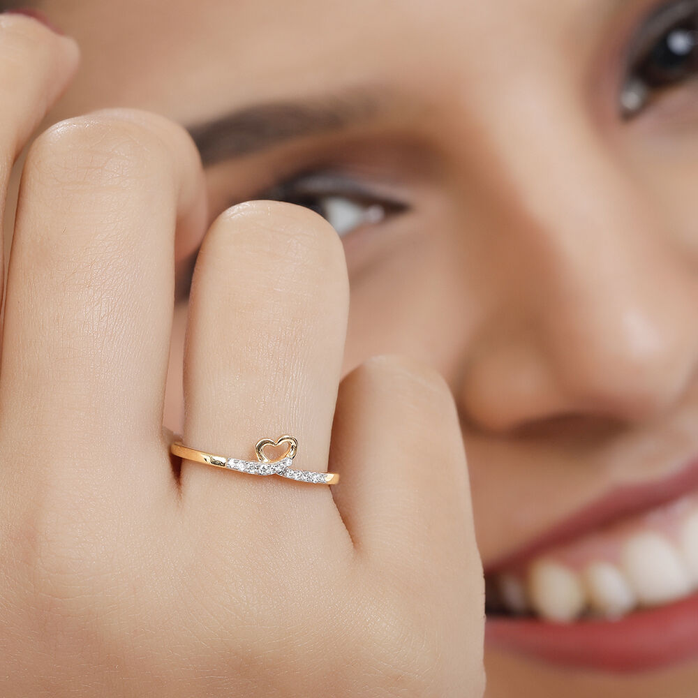 Tanishq 14 carat gold rings sale
