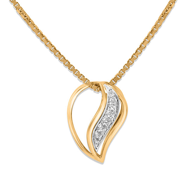 18 KT Yellow Gold Stunning Pendant,,hi-res 2