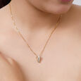 18 KT Yellow Gold Stunning Pendant,,hi-res 3