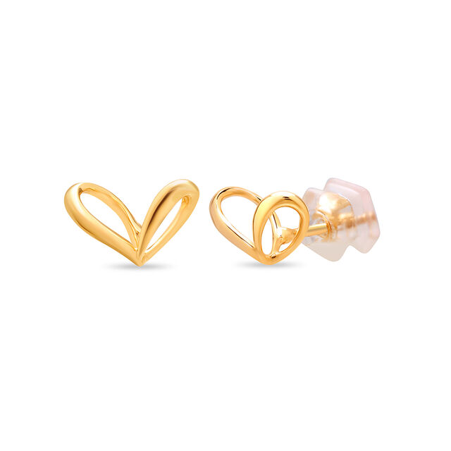 Tanishq Gold Earrings,,hi-res 2