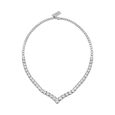 Elegant Gold and Cubic Zirconia Neckwear,,hi-res 