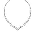 Elegant Gold and Cubic Zirconia Neckwear,,hi-res 2