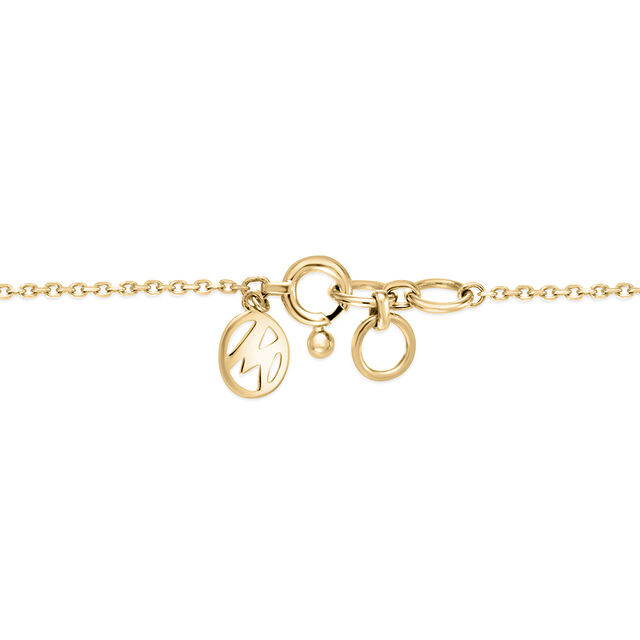 18 KT Yellow Gold Ethnic Diamond Necklace 4