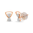 18 KT Rose Gold Millenia Diamond Stud Earrings,,hi-res 2