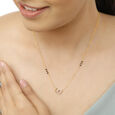 18 KT Yellow Gold Lovely Mangalsutra 3