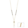 18 KT Diamond Studded Bead Mangalsutra,,hi-res 