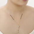18 KT Diamond Studded Bead Mangalsutra,,hi-res 3