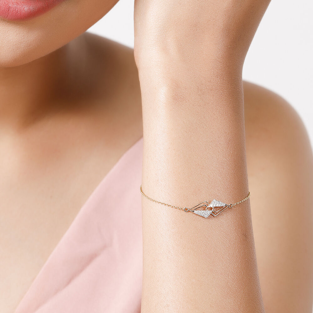 Latest design of diamond bracelet shop
