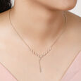 18KT Yellow Gold Dotted Dreamscape Diamond Necklace,,hi-res 2