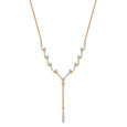 18KT Yellow Gold Dotted Dreamscape Diamond Necklace,,hi-res 3