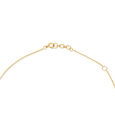Aesthetic Dual Tone Pendant and Chain in Yellow and White Gold 3