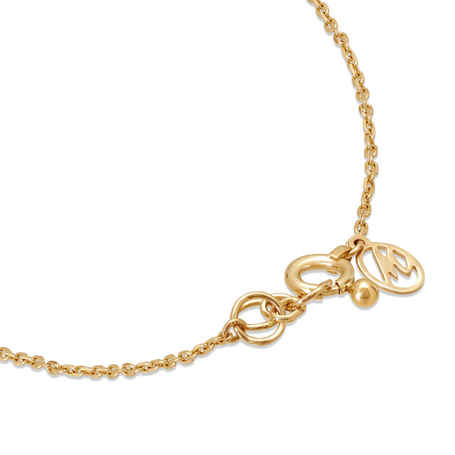 14KT Yellow Gold Glacial Flow Diamond Bracelet 5