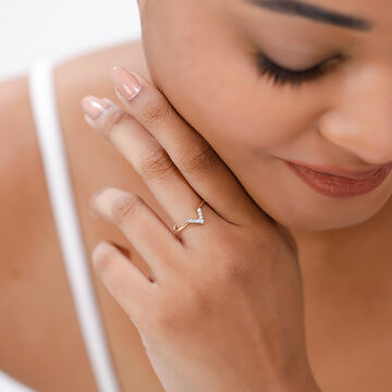 14KT Sun-Kissed Summit Diamond Ring