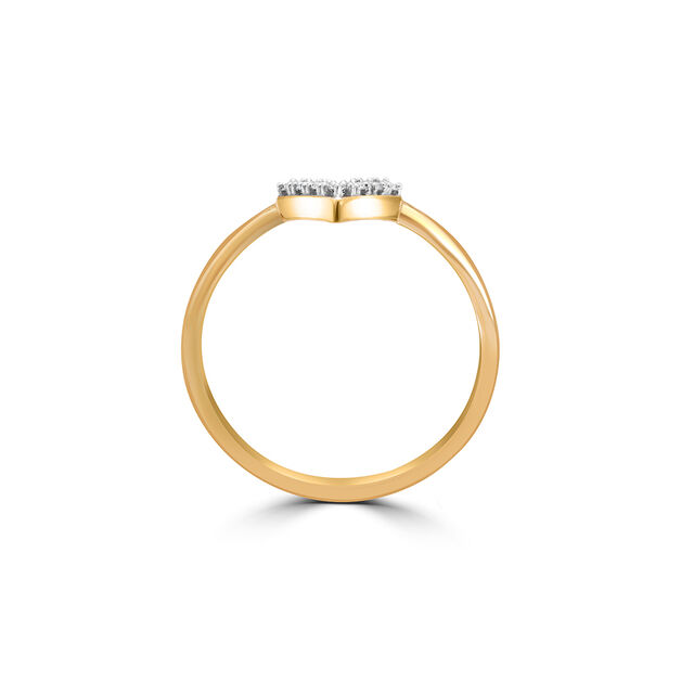 14KT Sun-Kissed Summit Diamond Finger Ring 5