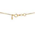 18 KT Yellow Gold Delicate Radians Diamond Pendant with Chain,,hi-res 5