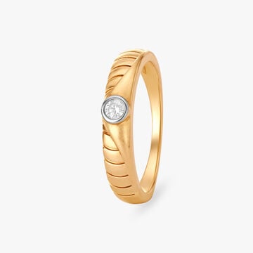 Euphoric Diamond Finger Ring For Men